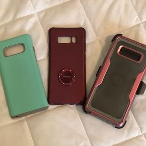 Samsung note 8 case lot